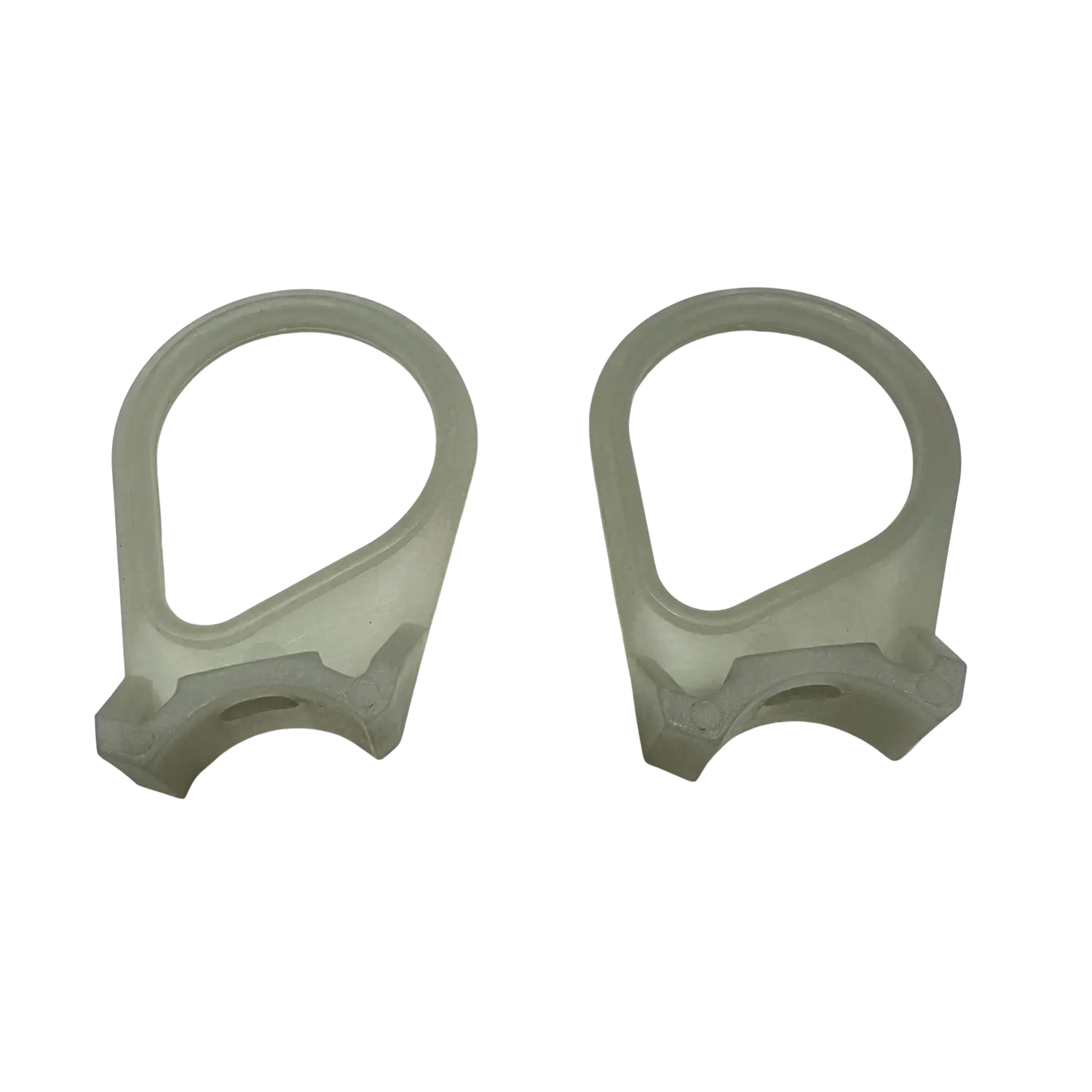 Zündspulenhaltersatz (2 Stück) grau – Citroën 2CV / Mehari