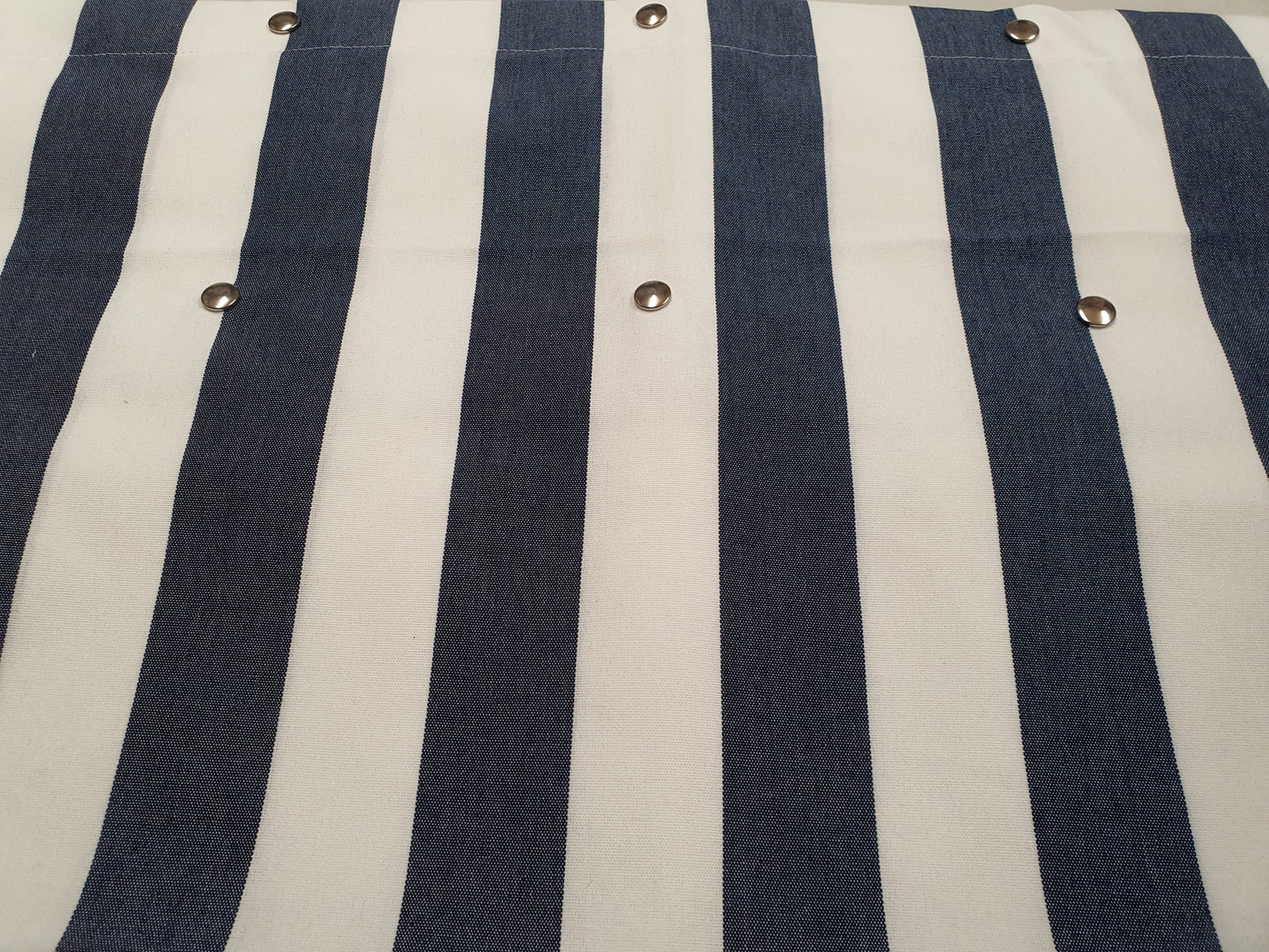 Sonnensegel blau/weiß 2CV (Druckknopf vorne)