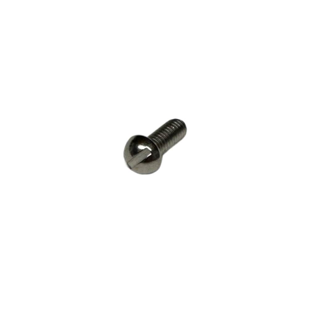 Schraube Rundkopf mit Schlitz M4x10 vernickelt