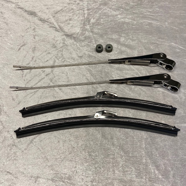 Wischersatz (2xBlatt+2xArm+2xAdapter) Citroen HY bis 02/64 Chrom