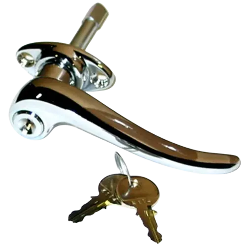 Türgriff außen vorne links, abschließbar (mit Rosette) – Citroën 11CV / 15CV