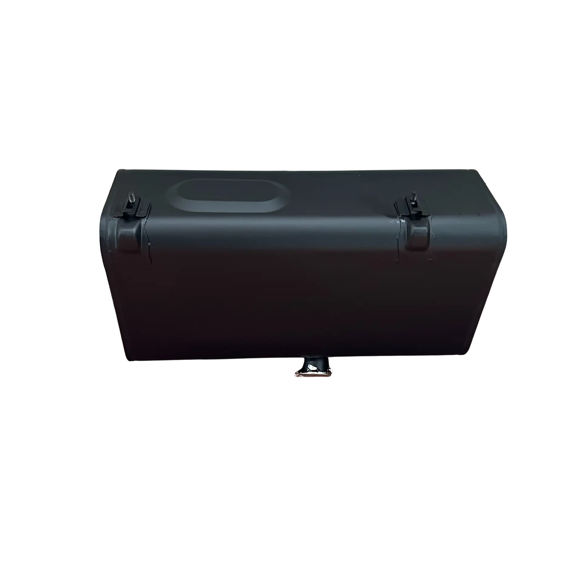 Kraftstofftank passend für Citroën Méhari 4x4, Acadiane und AK400 (Metall, schwarz lackiert)