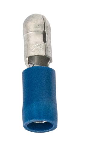 Kabelverbinder Rundstecker Blau 5mm 1,5-2,5mm²
