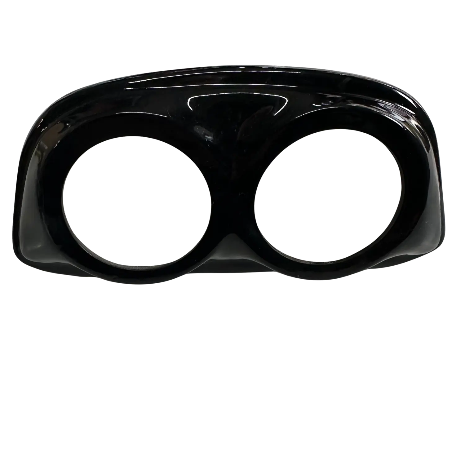 GFK Instrumenten-Adapterrahmen für Citroën 2CV – 2 Rundinstrumente im Originalgehäuse