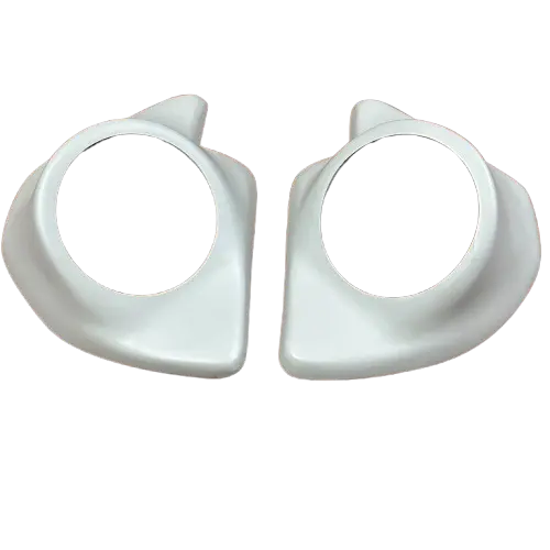 Lautsprechereinbauschalen GFK für 2CV Dreiecksblech (Paar)