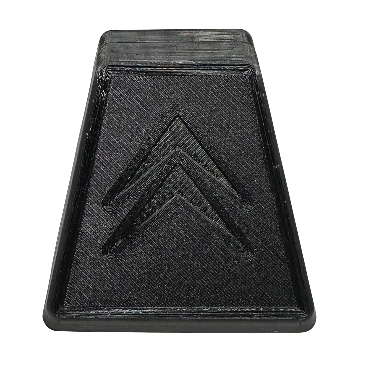 Abdeckung für Zweispeichenlenkrad "mit Winkeln" – Citroën 2CV (3D-Druck Nachbau)