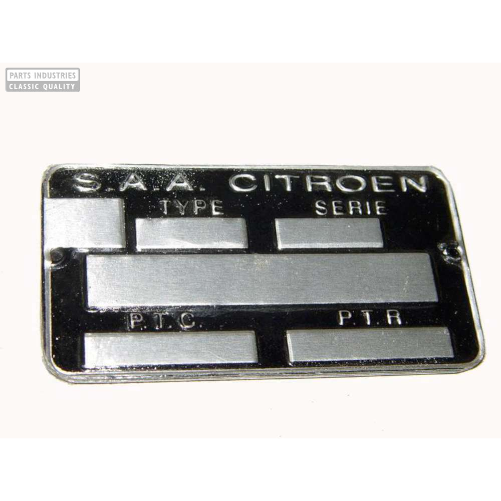 Typenschild Citroen Alte Version 7,8x4,4cm Billige Ausführung