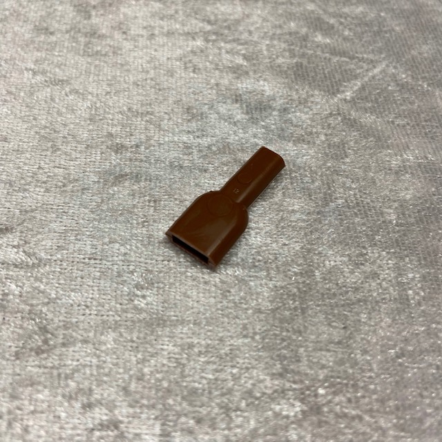 Farbige Gummiabdeckung für Flachsteckhülsen 6,3mm braun Farbige Gummiabdeckung für Flachsteckhülsen 6,3mm braun