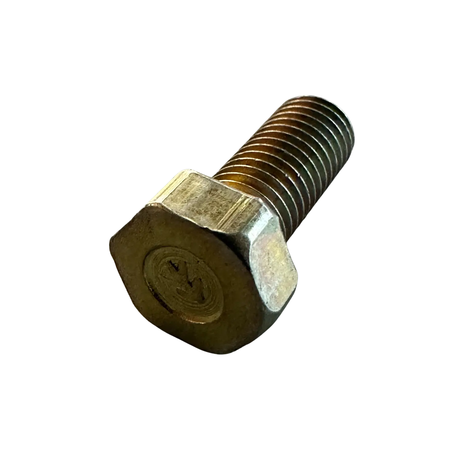 Schraube M7x16 1,00 SW11 mit Winkel gelb verzinkt